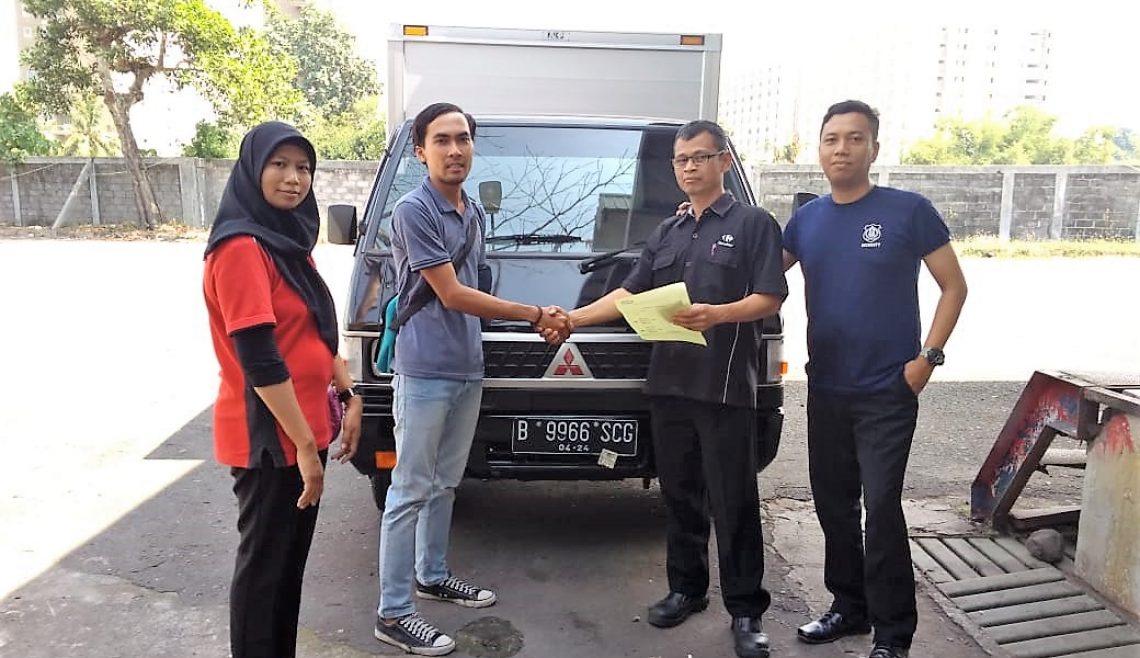 Unit kendaraan logistik MIT di Jogjakarta